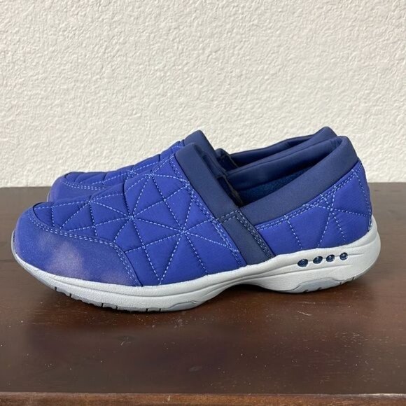 Easy Spirit Telise Slip On Quilted Padded Puffy Sneaker Comfort Blue Sz 7.5 - Picture 7 of 13